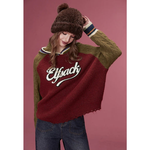 christmas hooded sweater for women, view 2 - MRSLM