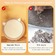 round cat scratching pad, view 5 - MRSLM
