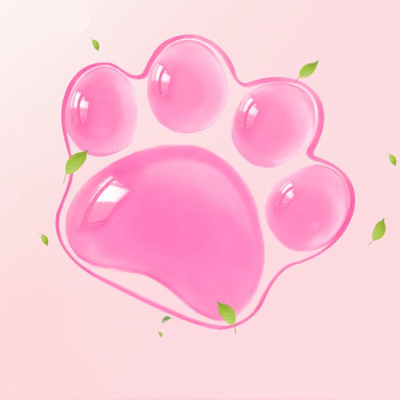 cat paw mouse wrist rest - MRSLM