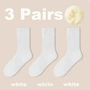 3 pairs women's cozy socks, view 2 - MRSLM