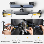telescopic car phone tablet holder, view 11 - MRSLM