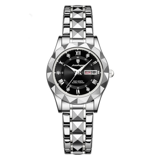 Women's round quartz watch, view 2 - MRSLM