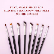 4-piece synthetic eye makeup brush set, view 7 - MRSLM