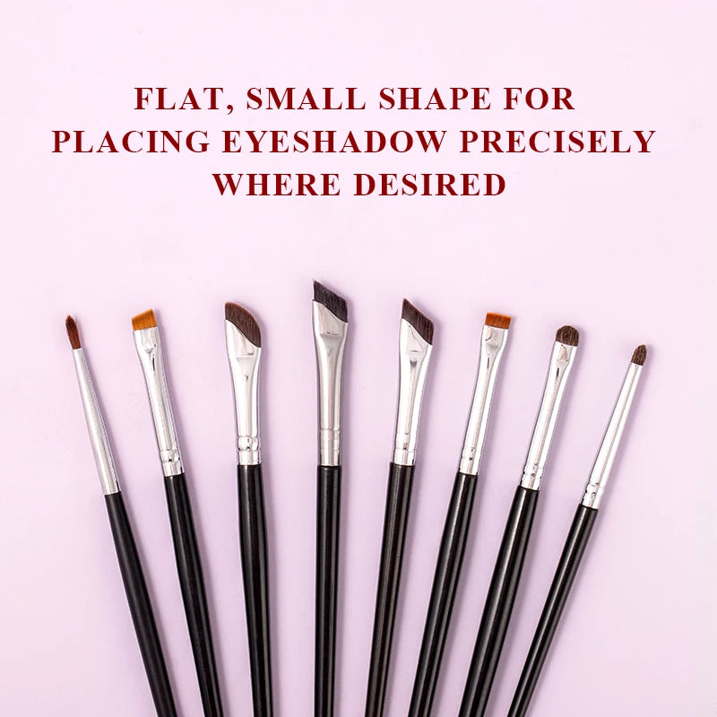 4-piece synthetic eye makeup brush set, view 7 - MRSLM