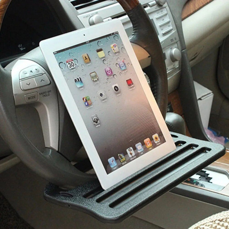 steering wheel laptop and tablet desk, view 3 - MRSLM