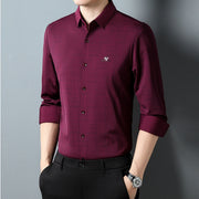 casual long sleeve plaid shirt, view 6 - MRSLM