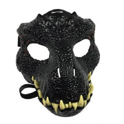 Dinosaur moving mouth latex mask - MRSLM