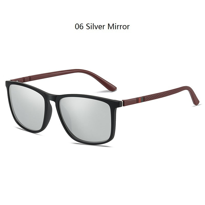square vintage polarized sunglasses, view 7 - MRSLM