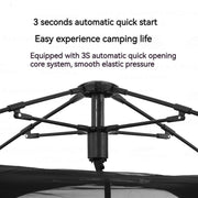 automatic tent with two doors and four windows, view 4 - MRSLM