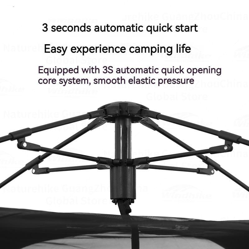 automatic tent with two doors and four windows, view 4 - MRSLM