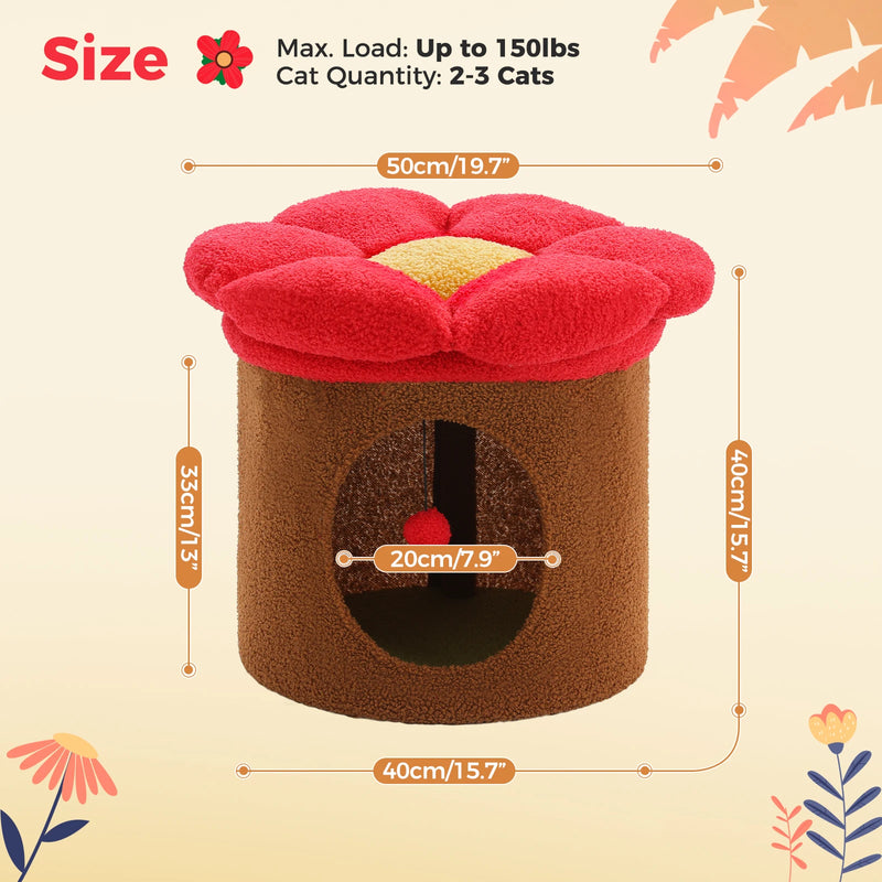 luxury double-deck cat bed, view 7 - MRSLM