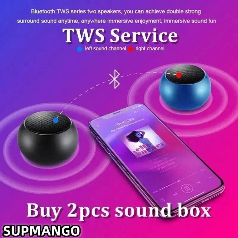 portable Bluetooth speaker, view 6 - MRSLM