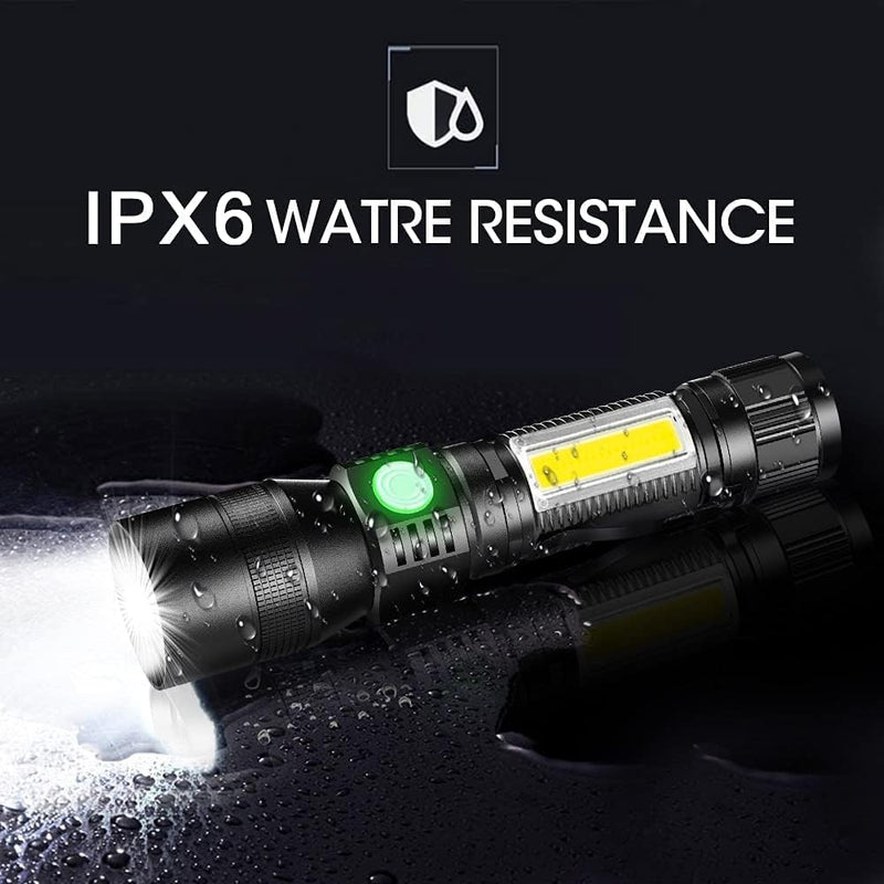 3-in-1 uv black light strong beam flashlight, view 4 - MRSLM