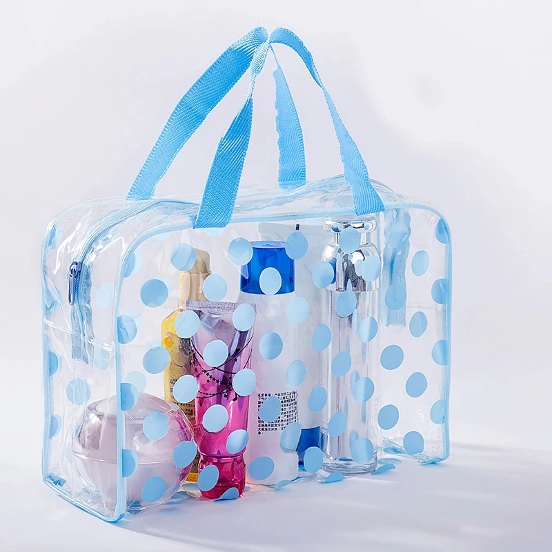 PVC transparent waterproof makeup bag - MRSLM