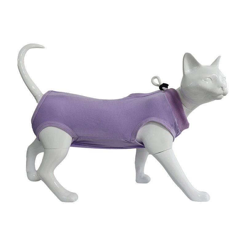 cat and small dog recovery suit, view 6 - MRSLM
