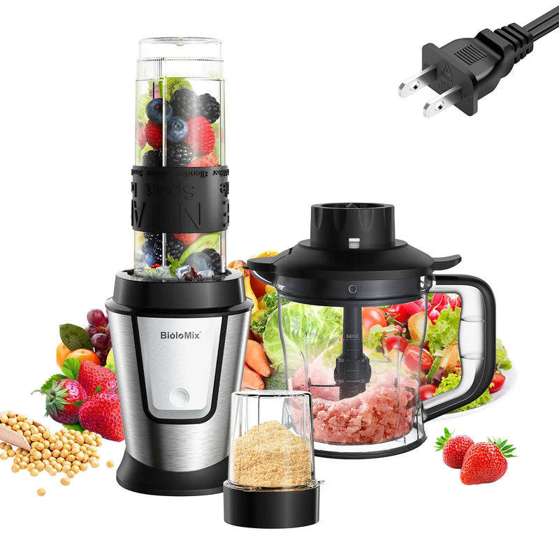 3-in-1 multifunctional food processor, view 2 - MRSLM