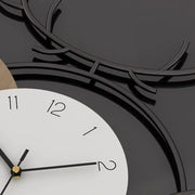 large geometric wall clock, view 4 - MRSLM
