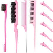 9-piece hair styling comb set - MRSLM