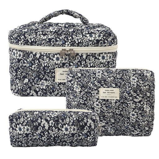 floral home storage cosmetic bag, view 11 - MRSLM