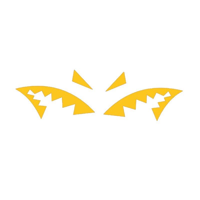 shark mouth car decal, view 10 - MRSLM