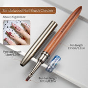 reusable nail liner brush, view 4 - MRSLM