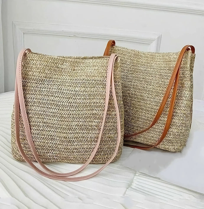 Bohemian Straw Woven Shoulder Bag