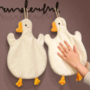 cute duck microfiber hand towel, view 4 - MRSLM