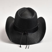 straw western cowboy hat, view 8 - MRSLM
