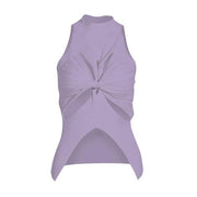 knit hollow-out sleeveless tank top, view 7 - MRSLM