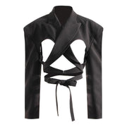 women's slim blazer, view 2 - MRSLM