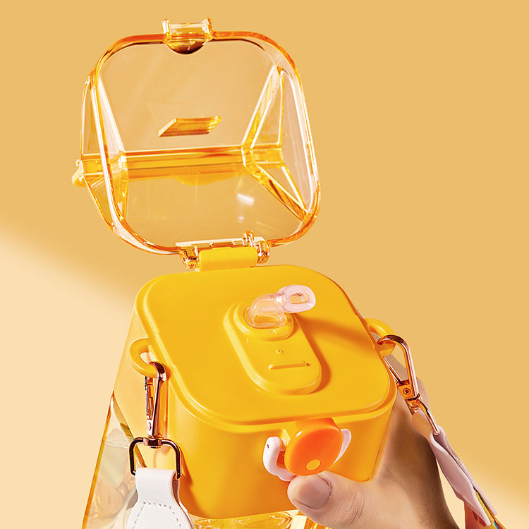 cartoon strap plastic cup, view 9 - MRSLM