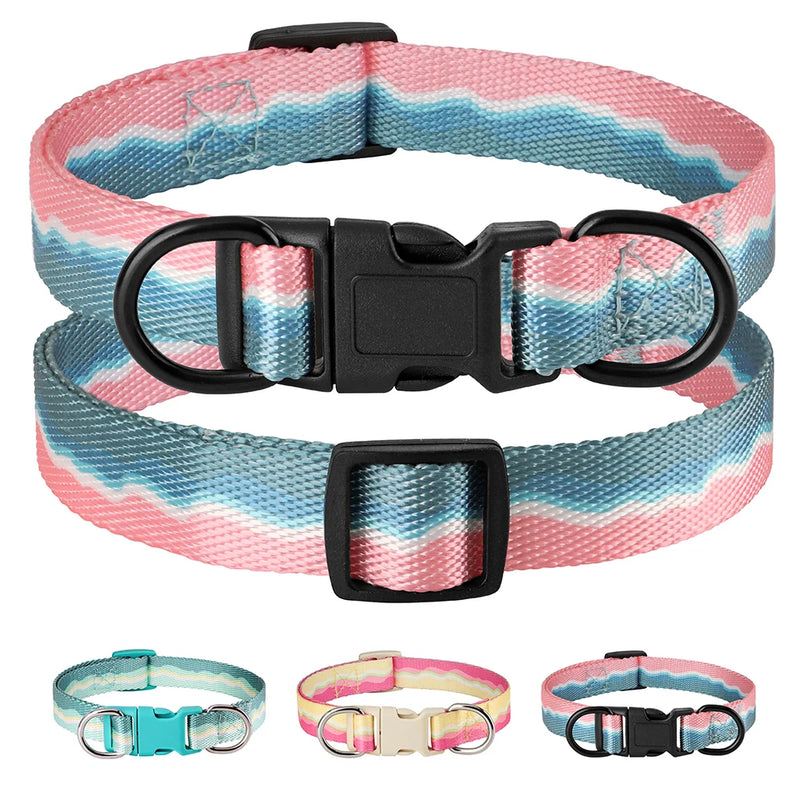 adjustable nylon dog collar, view 10 - MRSLM