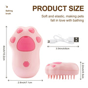 3-in-1 electric pet grooming brush, view 9 - MRSLM