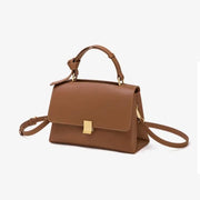 soft leather satchel handbag - MRSLM