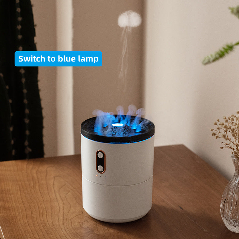 blue flame electric air humidifier, view 6 - MRSLM
