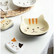 cat ceramic seasoning dish - MRSLM