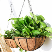 round metal hanging basket, view 4 - MRSLM