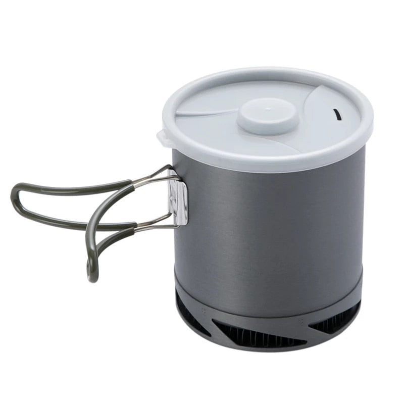 1L heat exchanger camping pot, view 3 - MRSLM