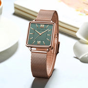 women's square watch with Japan quartz movement - MRSLM