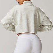 women's zipper sports hoodie, view 9 - MRSLM