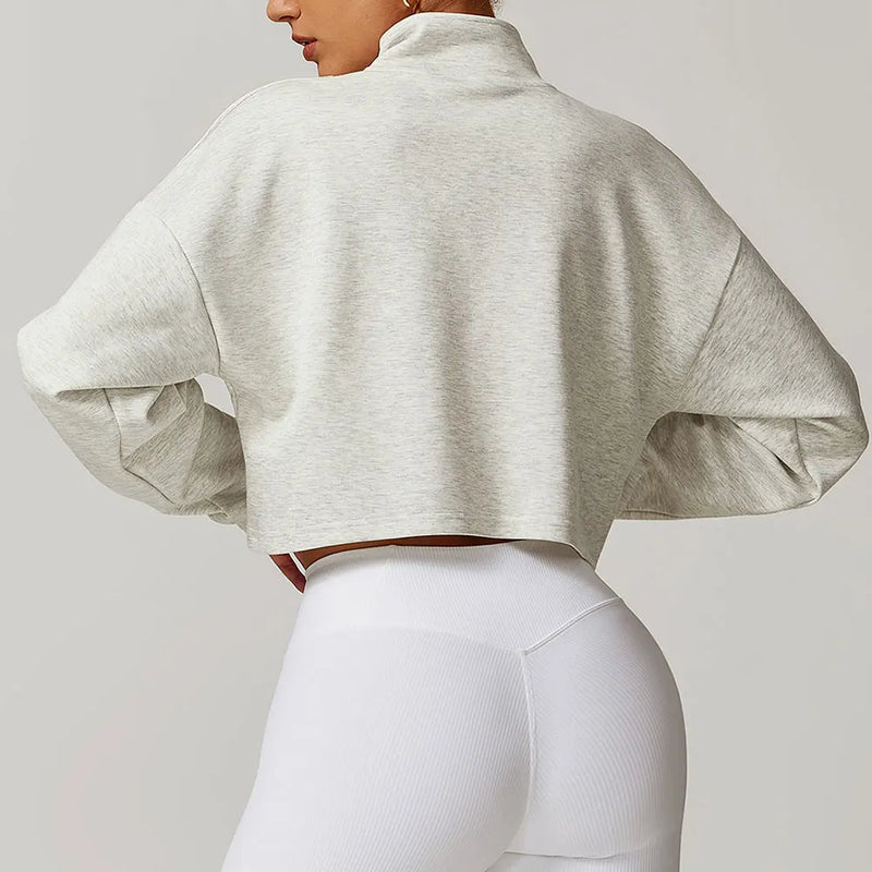 women's zipper sports hoodie, view 9 - MRSLM