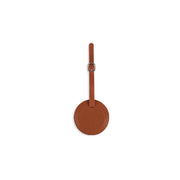 round pu leather luggage tag, view 4 - MRSLM