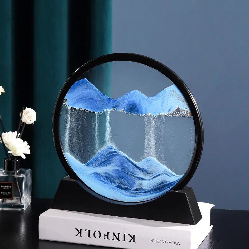 deep sea moving sand hourglass, view 20 - MRSLM