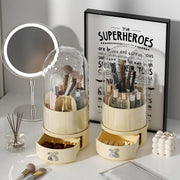 360 rotating makeup brush holder, view 4 - MRSLM