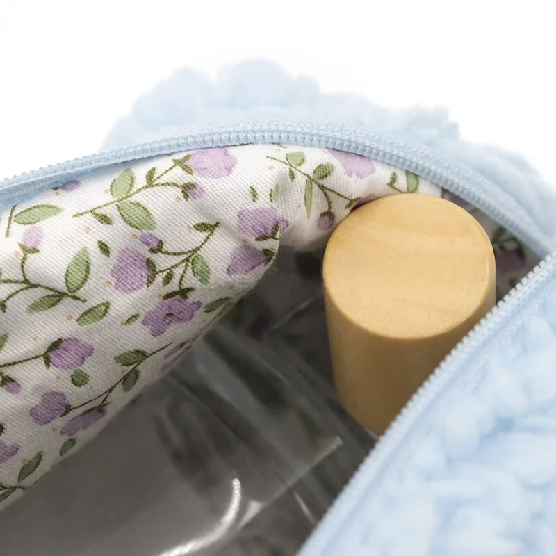 lambswool cosmetic bag, view 11 - MRSLM