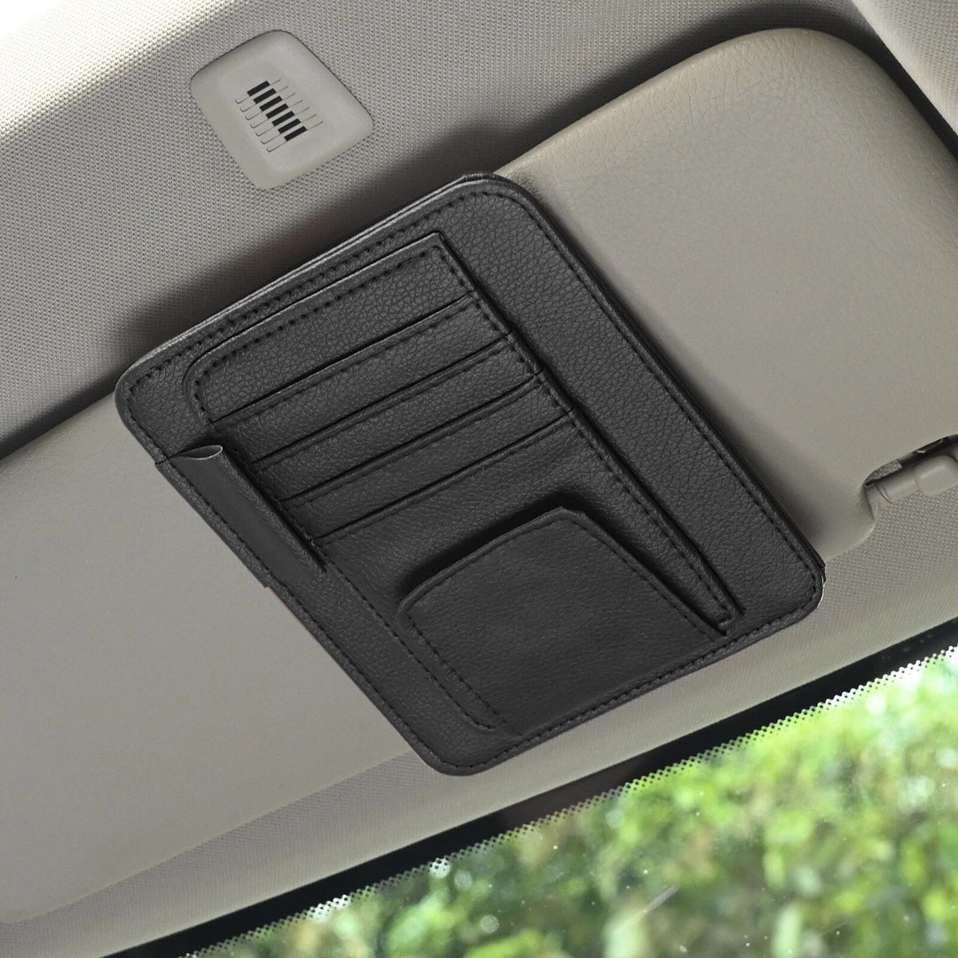 Car Interior Multi-Function Sun Visor Organizer