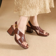 leather gladiator sandals, view 10 - MRSLM
