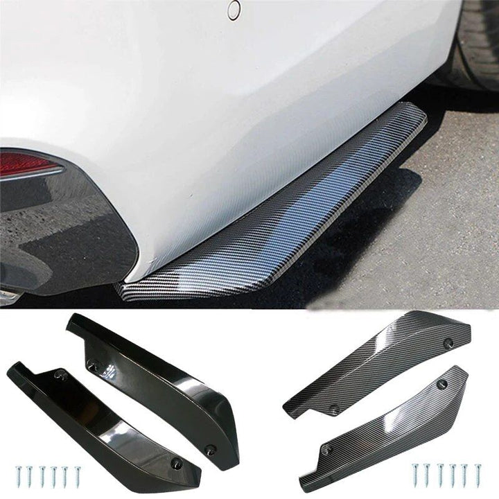 Universal Car Bumper Lip Spoiler with Carbon Fiber Look