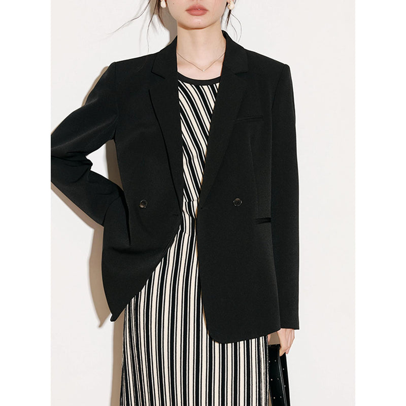 casual blazer jacket for women, view 9 - MRSLM