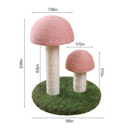 mushroom cat climbing frame, view 13 - MRSLM